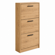 Brookhaven Slim Three-Compartment Shoe Storage Cabinet